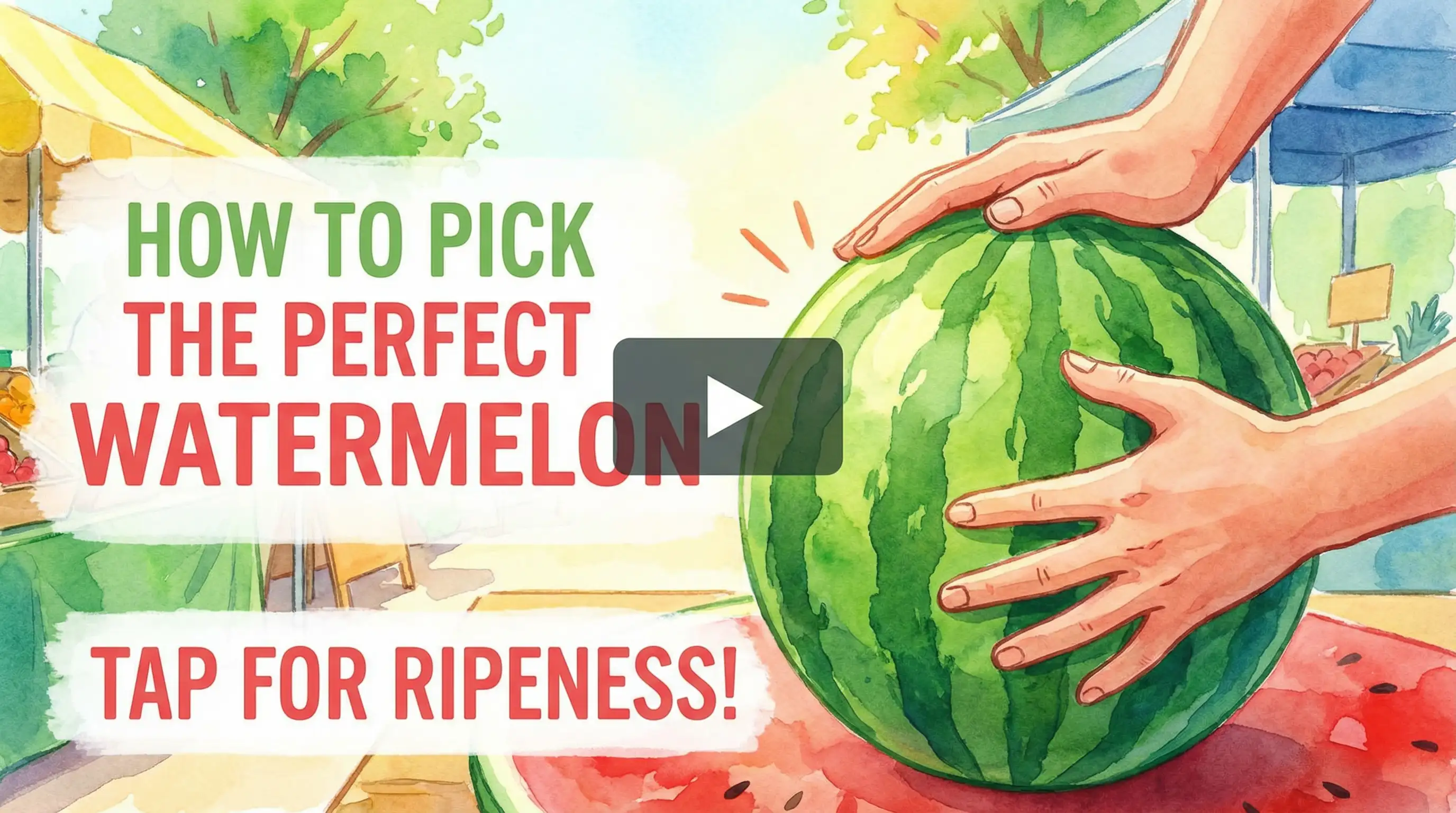 选瓜技巧视频：一看二听三摸 - 暗网吃瓜